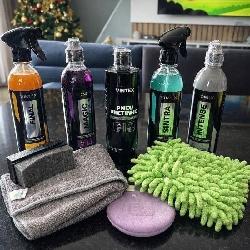Kit Lavagem Shampoo Cera Tok Final Intense Sintra Fast Vonixx