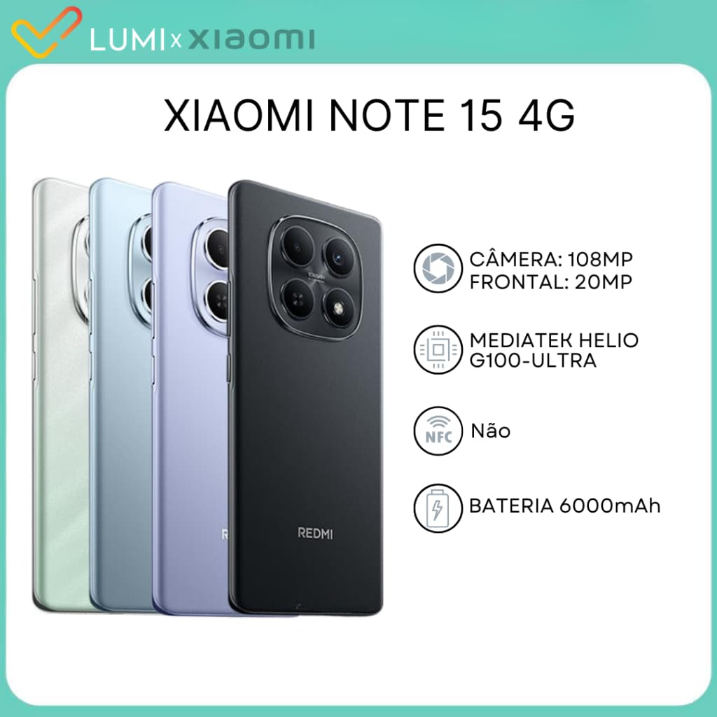 Xiaomi Redmi Note 15 4G Global